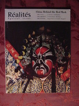 Realites August 1956 China Past Present Chinese Theater - £6.88 GBP