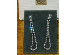 Avon Rhinestone Riches Pierced Earrings - £15.96 GBP