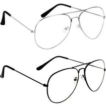 Gafas de sol de aviador unisex para adultos sin polarización marco blanco,... - £6.79 GBP