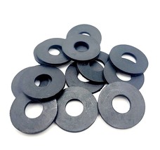 3/8&quot; ID Rubber Flat Washers 1&quot; OD x 1/16&quot; Thick Spacers Seal 3/8 x 1 x 1/16 - £8.29 GBP+