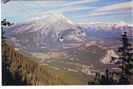 Alberta Postcard Banff Sulphur Mountain Gondola Lift Banff National Park - £1.69 GBP