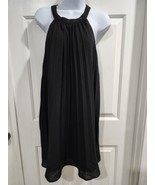 Women&#39;s Summer Sexy Temperament Halterneck Pleated Dress Solid Color Cas... - $25.66 CAD