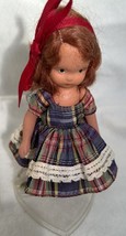 Vintage Bisque Nancy Ann Storybook Doll Short w/Stand - $18.76