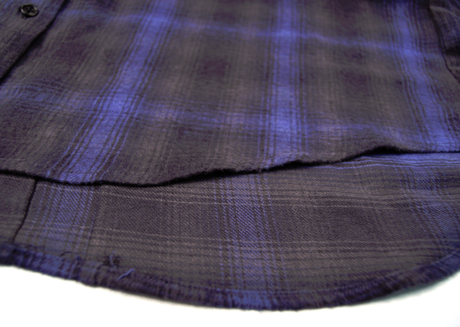 Idol Radec Blue Grey Plaid LS Button Flannel Shirt XL X-Large Item image 10