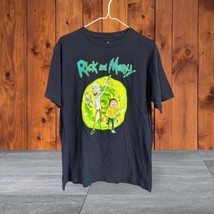 Rick and Morty Dimension Portal Short Sleeve T-Shirt Size Large - £7.06 GBP