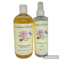 Crabtree &amp; Evelyn Summer Hill Shower Gel and Body Mist - £31.72 GBP