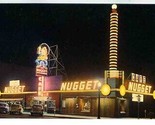 Carson City Nugget Casino Postcard Nevada Poor Man&#39;s Monte Carlo  - $17.98