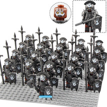The Lord of the Rings Uruk-Hai Army Lego Compatible Minifigure Bricks Set 21Pcs - £25.95 GBP
