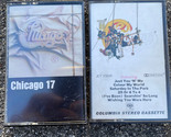 Chicago Lot of 2 Cassettes: IX Greatest Hits (1975) Columbia &amp; 17 (1984) WB - £8.36 GBP