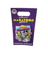 Disney Parks runDisney 2023 Marathon 26.2 Mile Mickey Minnie Slider Pin NEW - £19.54 GBP