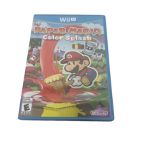Paper Mario Color Splash (Nintendo Wii U, 2016) No Manual - £30.35 GBP