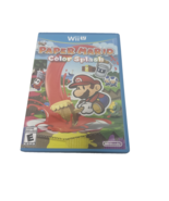Paper Mario Color Splash (Nintendo Wii U, 2016) No Manual - $40.00