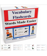 Vocabulary and Reading Flashcards      Ages 8-11    Grades 3rd-5th     8... - $16.82