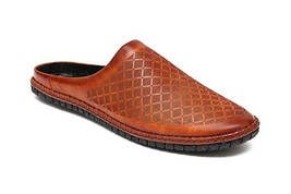 Mens Synthetic Leather Cushioned sole OPEN Sandal US size 7-11 MultiColor Design - £25.68 GBP