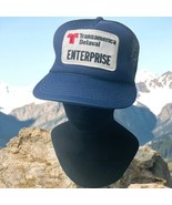 Vtg Transamerica Delaval Enterprise Patch Meshback Foam Trucker Hat Korea - $407.06 MXN