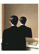 RENE MAGRITTE La Reproduction Interdite 27.5&quot; x 19.75&quot; Poster 2014 Surre... - €28,05 EUR