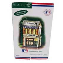 Department 56 Christmas in the City Chicago White Sox Tavern MLB 59232 Retired - £22.01 GBP