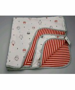 Macy&#39;s First Impressions Winter Penguins Reversible Baby Blanket NWT - $3,648.84 MXN