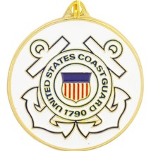 EEC, Inc. US Coast Guard Logo Keychain Patriotic Key Ring Military Gift ... - £8.63 GBP