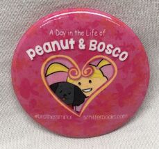 A Day in the Life of Peanut &amp; Bosco NYCC Comic Con EXCLUSIVE PROMO PIN B... - $7.92