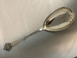 JC Andersen 1913 Large 10.5” 830 Silver Serving Spoon Denmark CF Heise Assay 81g - £139.08 GBP