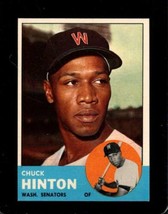 1963 Topps #330 Chuck Hinton Exmt Senators *X99467 - $4.41