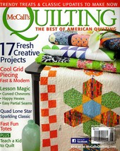 McCall&#39;s Quilting Magazine Trendy Treats Classic Updates Chevrons Hexies Totes - £4.70 GBP