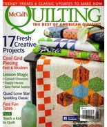 McCall&#39;s Quilting Magazine Trendy Treats Classic Updates Chevrons Hexies... - £4.67 GBP