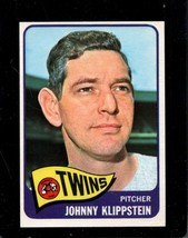 1965 Topps #384 Johnny Klippstein Nmmt Twins - £10.38 GBP
