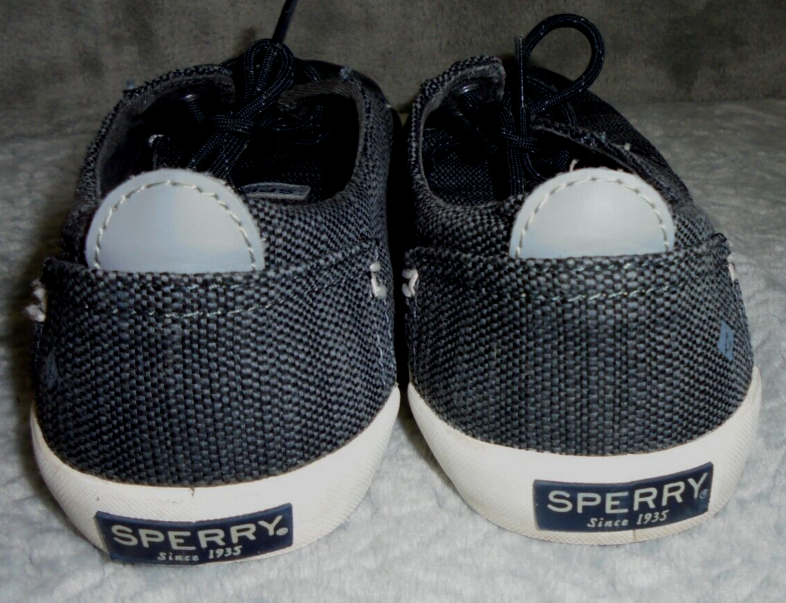 Sperry Top Sider Womens 6M Bodie Sneakers Boat Shoes Memory Foam Black Item image 8