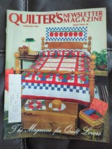 Quilter&#39;s Newsletter MAGAZINE Issue 159 February 1984 Cabin in the Woods - £9.70 GBP