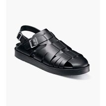 Stacy Adams Largo Slingback Buckle Sandal Black 25773-001 image 2