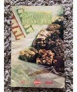 1993 BAKER&#39;S, DIAMOND &amp; JELL-O HOLIDAY DESSERTS VTG Recipe Booklet - £5.66 GBP