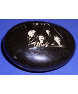 Queen Band Paperweight Laminated On A Rock Vintage 1980&#39;s Freddie Mercury * - $33.89 CAD