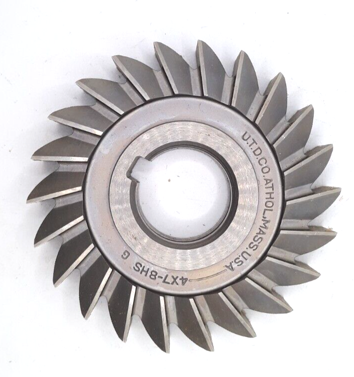 Union HSS Side Milling Cutter #B344  4&quot; X 7/8&quot;X 1 1/4&quot; - $16.99