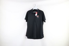 New Under Armour Womens Medium University of Utah Collared Golf Polo Shirt Black - £35.56 GBP