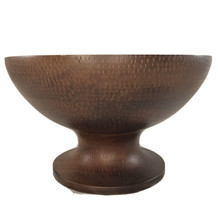 Decorative Pedestal Wooden Potpourri Bowl - £23.69 GBP