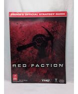 Red Faction Primas Official Strategy Guide Book - $22.29 CAD