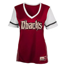 Majestic Youth Girls Arizona Diamondbacks Curveball T-Shirt Red-XL(16) - £15.02 GBP