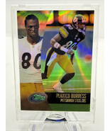 2002 eTopps Plaxico Burress #33 Rookie Card Refractor Pittsburgh Steelers - $8.90