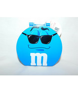 M Ms Blue Small Tin Lunch Box 5 Inches Tall 2002 - £7.06 GBP