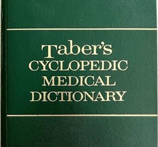 Taber&#39;s Cyclopedic Medical Dictionary 9th Ed 1963 Encyclopedia Antique SSMED - $39.99