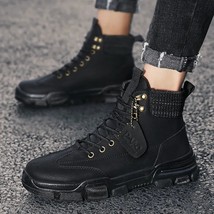  s fashion hot selling men s boots retro middle top tool boots driving motorcycle boots thumb200