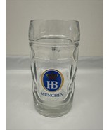 Hofbrauhaus Munchen 6” Bubble Pint Glass Beer Stein Handle .4L - $21.87 CAD