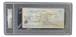 Bob Gibson St. Louis Cardinals Signed Slabbed Bank Check #1398 PSA/DNA - £100.77 GBP
