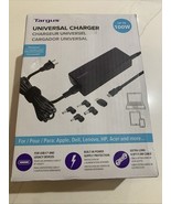 Laptop Universal Charger 100W Apple Dell Lenovo HP Acer extra long power... - $20.62 CAD