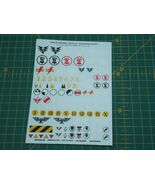 warhammer 40K space marine vehicle transfer sheet OOP - $7.36