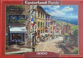 Castorland Afternoon In Nice 3000 pc Jigsaw Puzzle Italy - £30.95 GBP