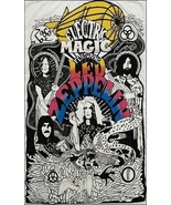 RARE LED ZEPPELIN ELECTRIC MAGIC 5X3 Ft Vertical Fabric Poster Album Ban... - £15.13 GBP