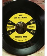 Freddie Hart,Are You My World/Heaven Only Knows 45 Columbia 4-41081 - £3.15 GBP